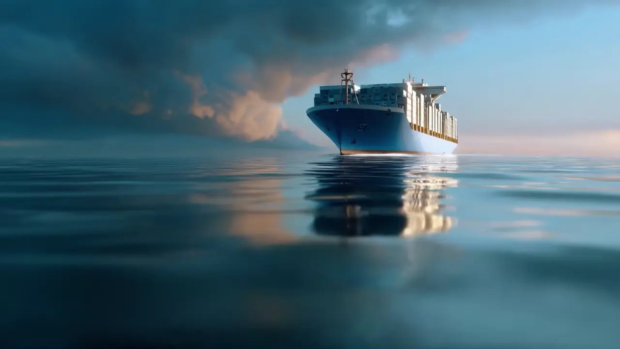 Cargo logistics hero sequence frame